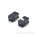 2.54mm Pitch Box header Connector SMT 6P